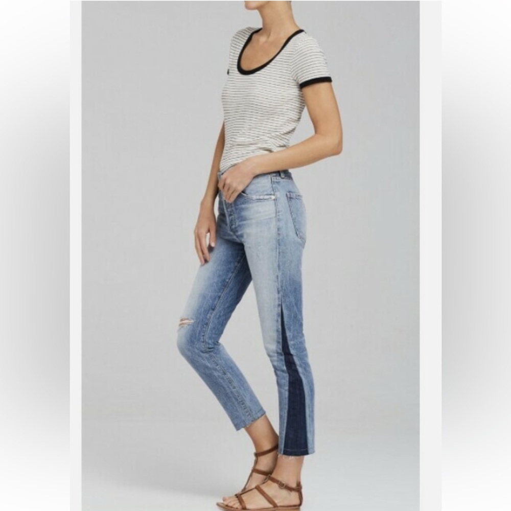 Citizens of Humanity Premium Vintage Liya Jeans Shadow Side Seam Fade